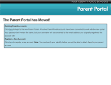 Tablet Screenshot of parent.mypolkschools.net